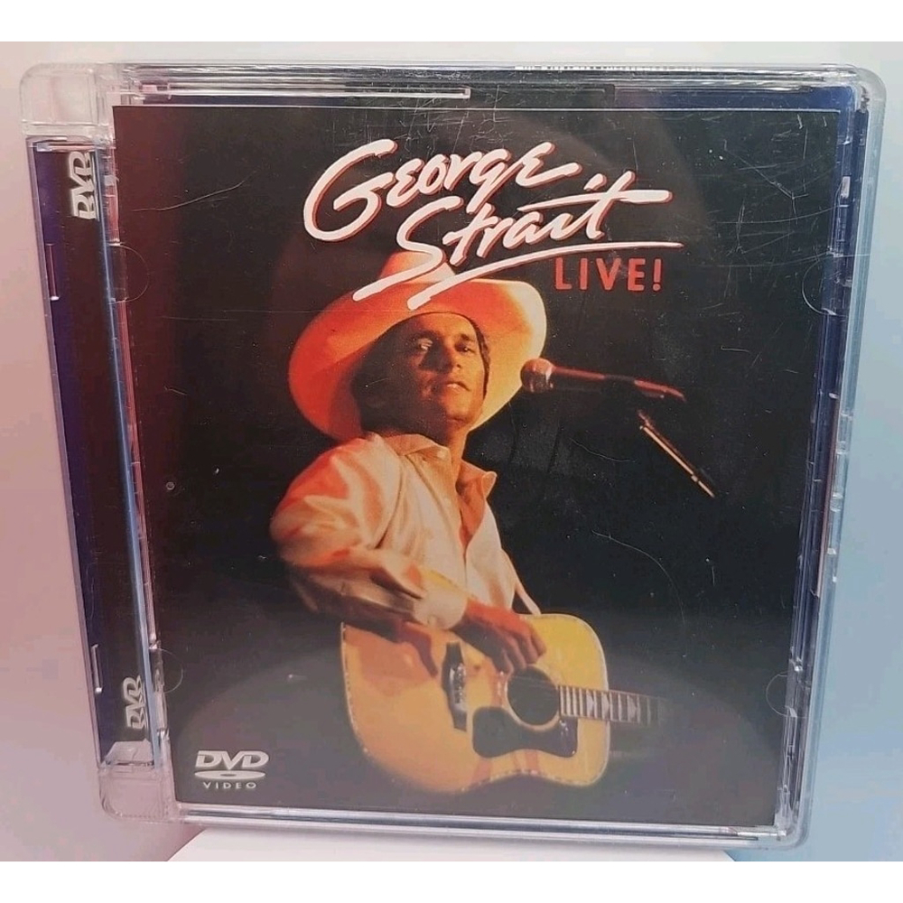 George Strait Live! (DVD, 2010, Region 0 All) Dallas NYE 1986-1987 Concert Rare